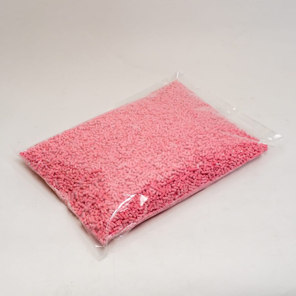 色で交換目安 SODA LIME 1.8kg 二酸化炭素吸収材 CO2スクラバー充填用
